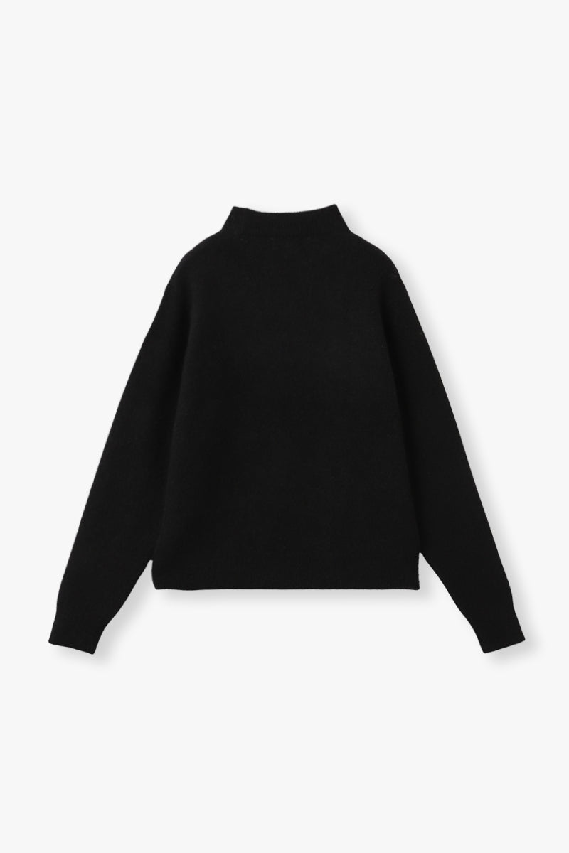MOCK NECK Ms PULLOVER
