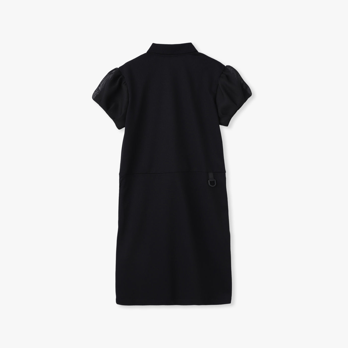 PIQUE BALLOON SLEEVE ONE PIECE
