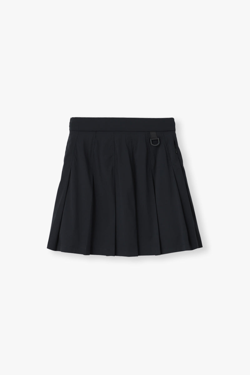 STRETCH PLEATED SKIRT