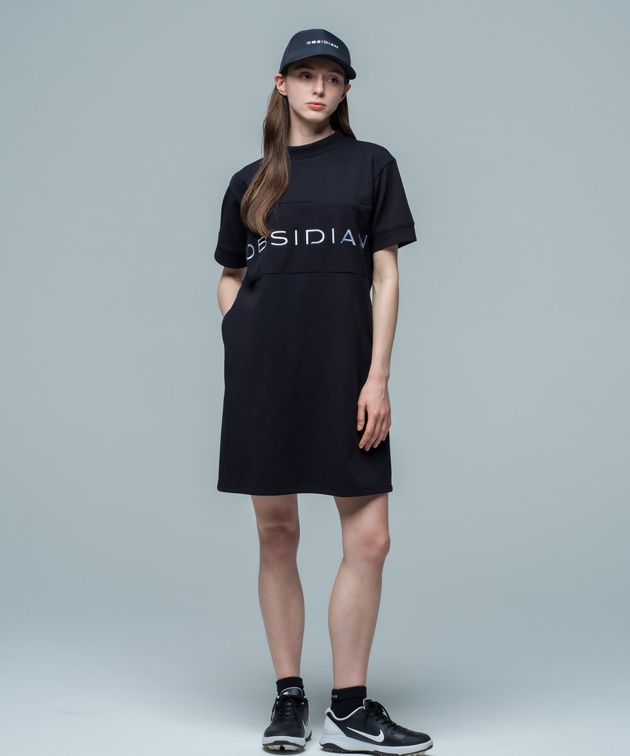 LOGO BACK MESH ONE PIECE
