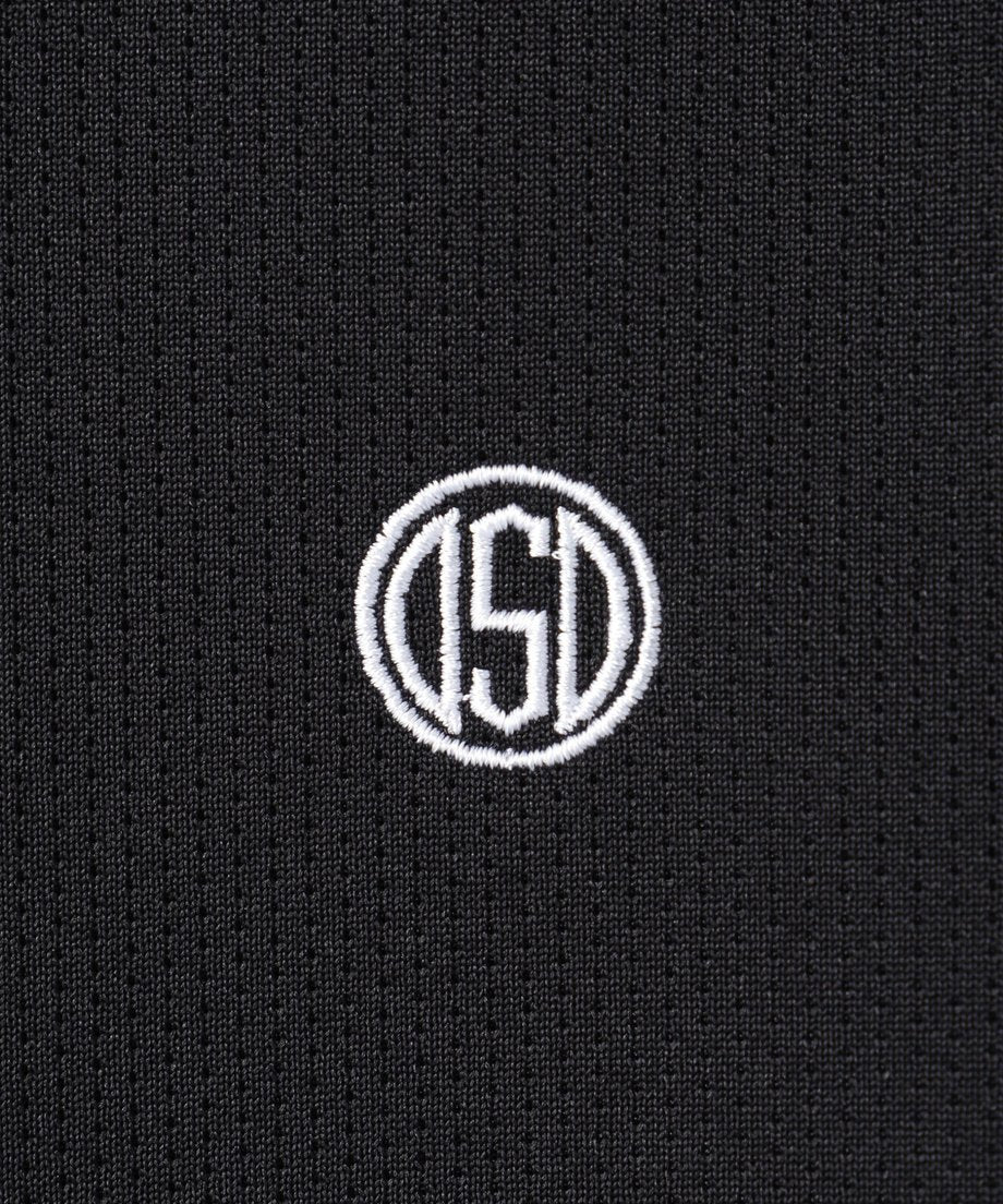 MESH MOCK NECK