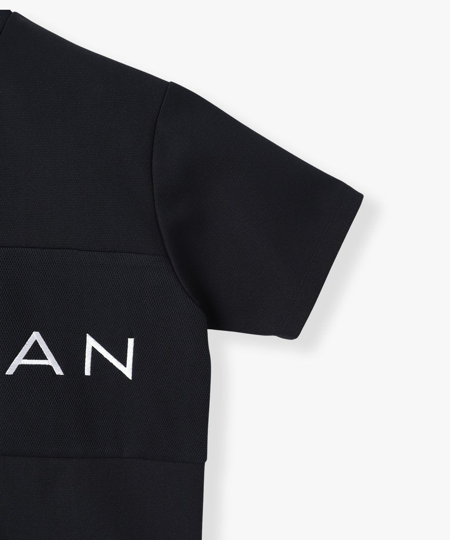 LOGO BACK MESH TEE
